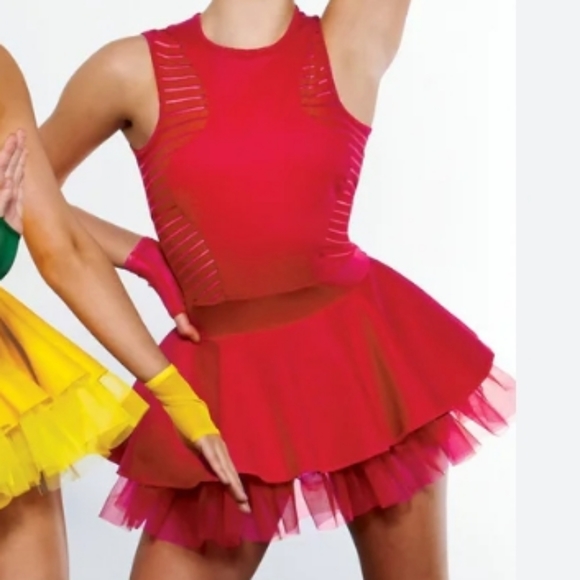 kelle Other Dance Costume Kelle Jazz Red Small Adult Poshmark